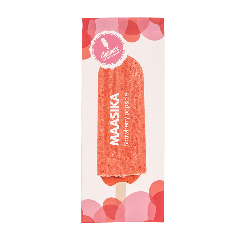 Strawberry popsicle