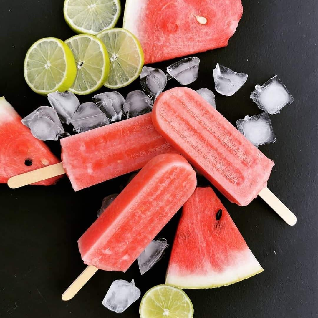 Watermelon Lime Popsicle