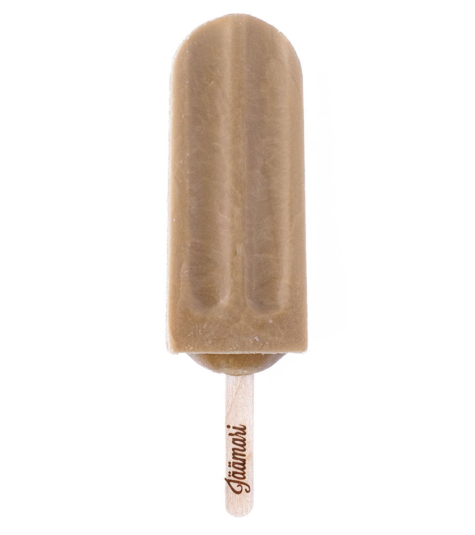 Caramel coffee popsicle