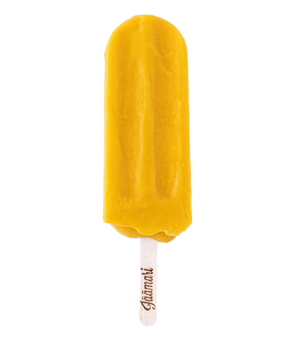 Mango passion fruit popsicle